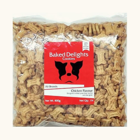 Drools Baked Delights Chicken Flavour Small Bones Dog Treats